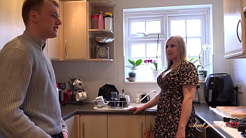 Charlie Rae, a super-hot Plus-size MILF, engages in sexual act with her lazy step-nephew, Aunt-in-law Judy's husband, as seized in a super-steamy video