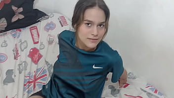 I detect my stepsister in my underwear and then undress her to have fuck-fest with her