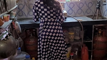 Indian maid gets nailed rock-hard in dogstyle