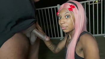 Youthful chick receives her first-ever facial jizz flow spunk flow in public