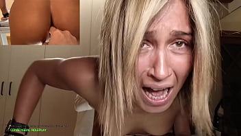 First-timer couple explores bootie fucking play with going knuckle deep and facial cum-shot money-shot climax