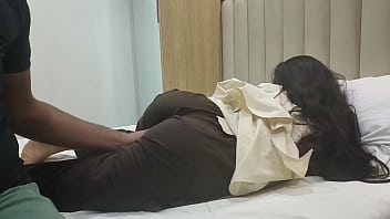 Village ultra-cutie gets banged by her college boyfriend in dog style