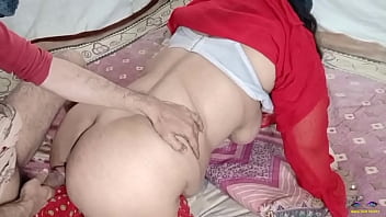 Step dad in law porks his Indian stepdaughter in law's bum in clear Hindi audio