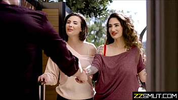 A girly-girl couple and their prior accomplice engage in a super-fucking-hot three-way