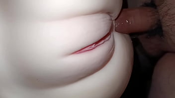 Teen woman with a cock-squeezing ass and ultra-cute honeypot in a mind-blowing video