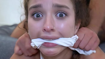 Almost a jizm munching teen: A white-skinned brunette's super-naughty ride