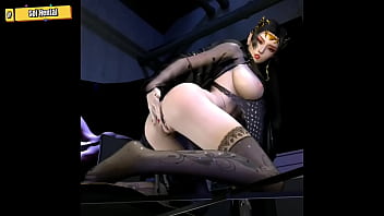 Medusa Queen's solo escapade in 3 dimensional Hentai