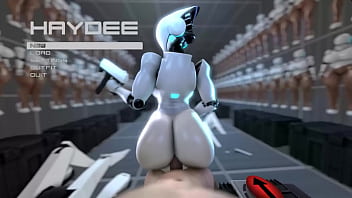 A collection of 3d hentai clips featuring the provocative android Haydee