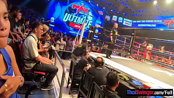 First-timer Thai couple's Muay Thai match and super-steamy hook-up session