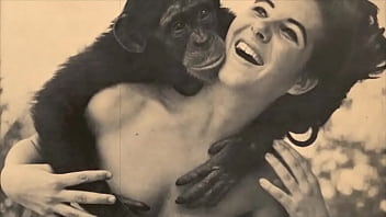 Experience the allure of vintage erotica with natural, hairy, and yam-sized fun bags