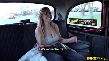 Pov experience with big-boobed babe in fake taxi appointment