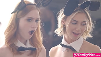 Petite nubile Madison Summers exposes her fantasy to have fucky-fucky with best mates Chloe Temple and Scarlet Skies