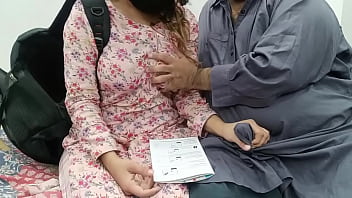 Indian college girl woman gets plumbed by teacher in classroom
