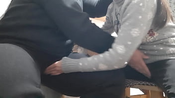Desperate for intimacy, we busy in sexual activity while still dressed. Chick fuckin' accomplice achieves ejaculation