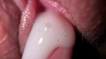 Heavy Pov fuck-fest with a friend's fiancé, cock-squeezing and cream-colored climax on a spread cooch