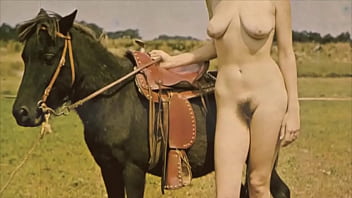 Older school taboo: All-natural boobs and unshaved pussy in dog style