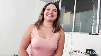 Ana Bad, a voluptuous teen, wails vigorously during a ultra-kinky cowgirl ride in the Torrente flick
